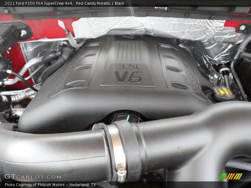  2011 F150 FX4 SuperCrew 4x4 Engine - 3.5 Liter GTDI EcoBoost Twin-Turbocharged DOHC 24-Valve VVT V6