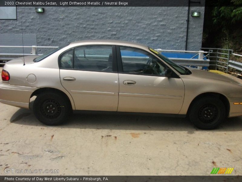 Light Driftwood Metallic / Neutral Beige 2003 Chevrolet Malibu Sedan