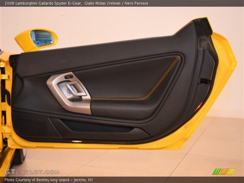 Giallo Midas (Yellow) / Nero Perseus 2008 Lamborghini Gallardo Spyder E-Gear