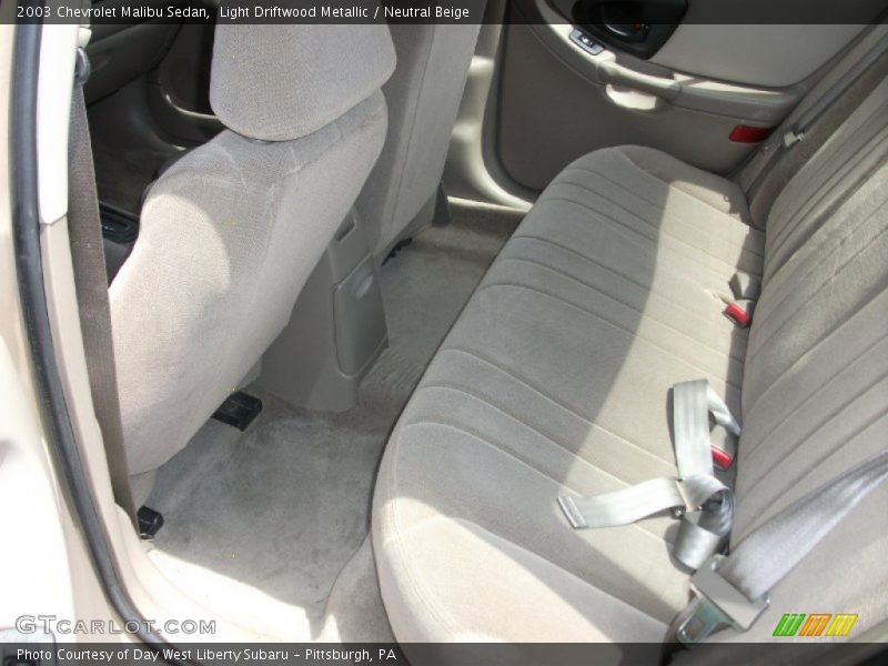 Light Driftwood Metallic / Neutral Beige 2003 Chevrolet Malibu Sedan
