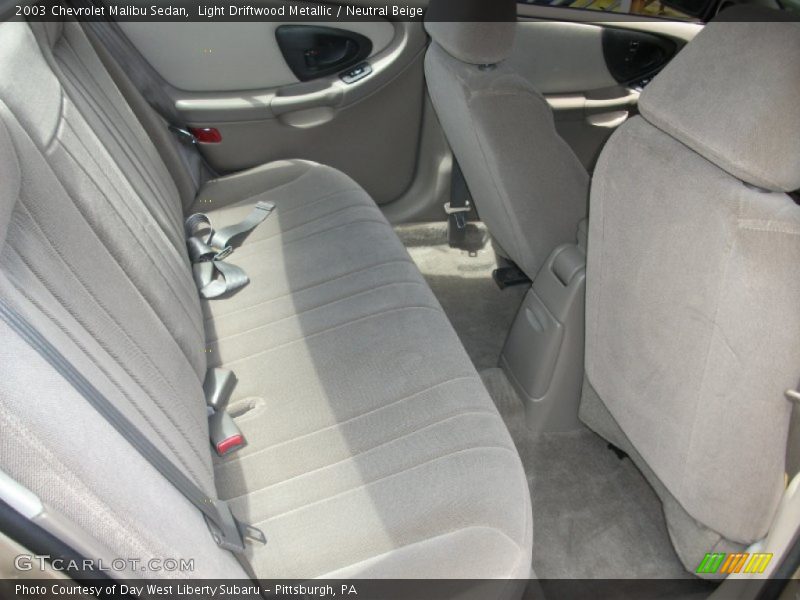Light Driftwood Metallic / Neutral Beige 2003 Chevrolet Malibu Sedan