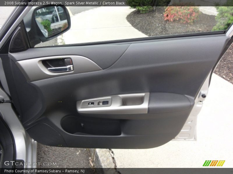 Spark Silver Metallic / Carbon Black 2008 Subaru Impreza 2.5i Wagon