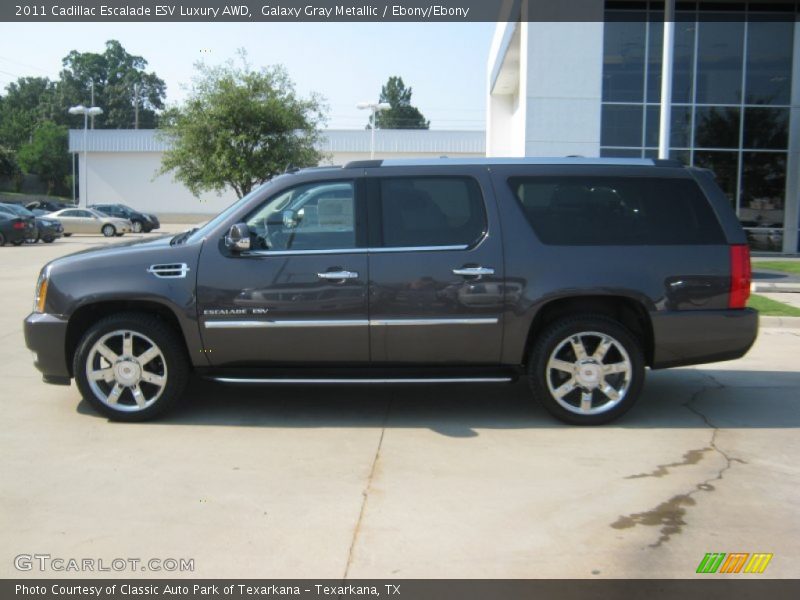  2011 Escalade ESV Luxury AWD Galaxy Gray Metallic