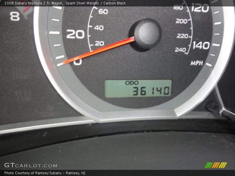 Spark Silver Metallic / Carbon Black 2008 Subaru Impreza 2.5i Wagon