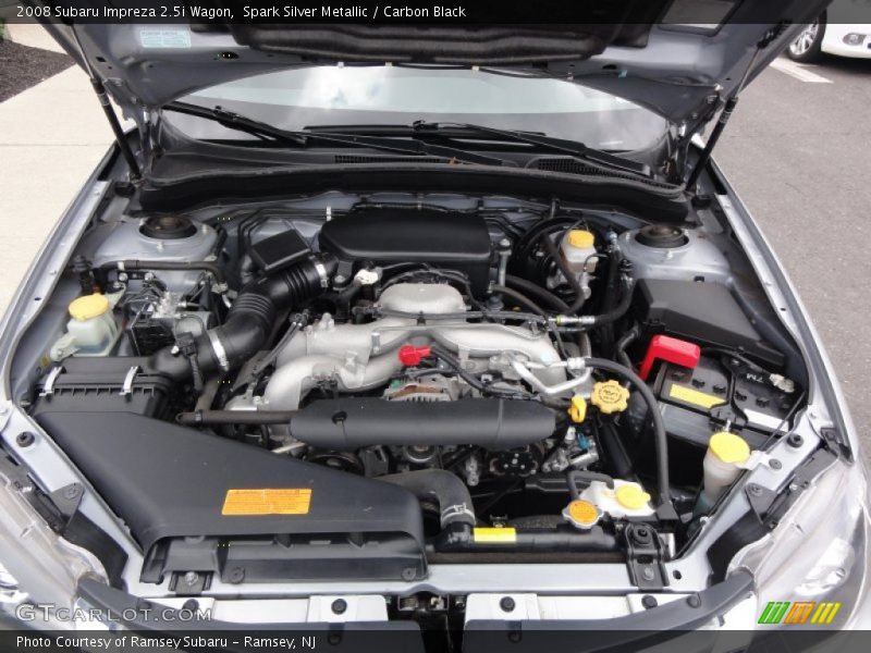 Spark Silver Metallic / Carbon Black 2008 Subaru Impreza 2.5i Wagon