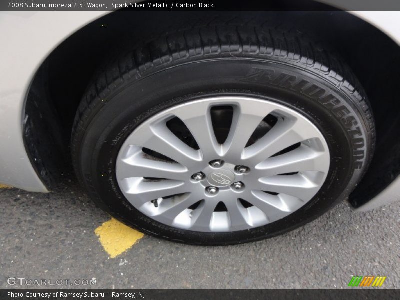 Spark Silver Metallic / Carbon Black 2008 Subaru Impreza 2.5i Wagon