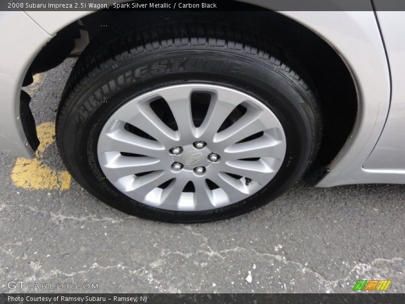 Spark Silver Metallic / Carbon Black 2008 Subaru Impreza 2.5i Wagon