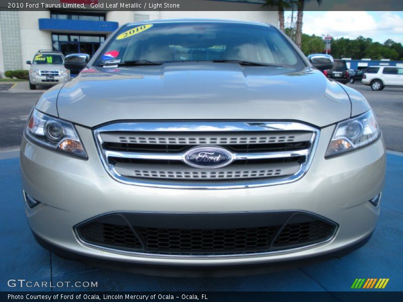 Gold Leaf Metallic / Light Stone 2010 Ford Taurus Limited