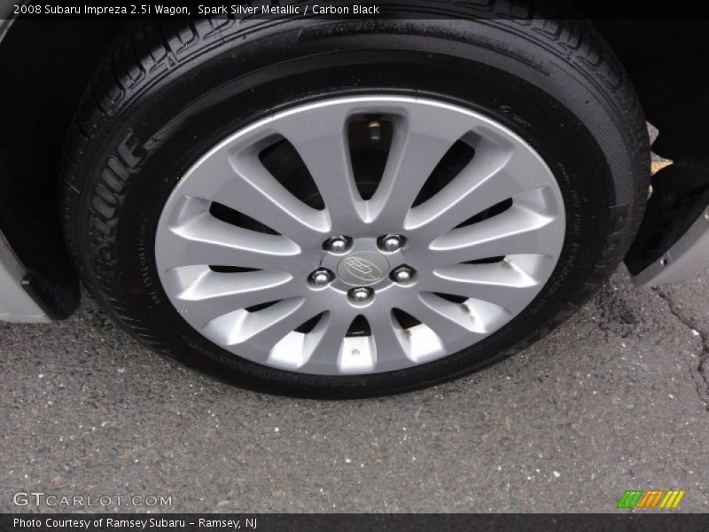 Spark Silver Metallic / Carbon Black 2008 Subaru Impreza 2.5i Wagon