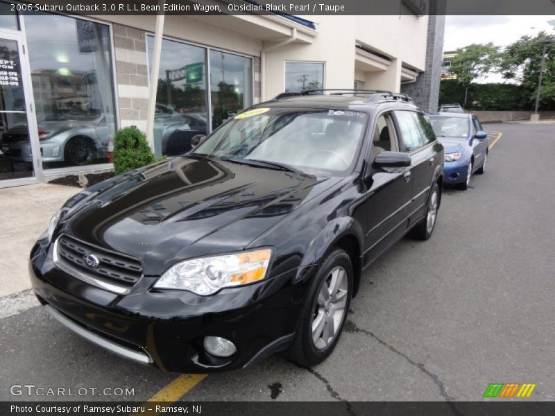 Obsidian Black Pearl / Taupe 2006 Subaru Outback 3.0 R L.L.Bean Edition Wagon