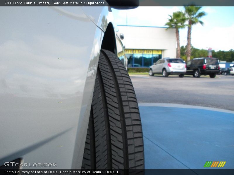 Gold Leaf Metallic / Light Stone 2010 Ford Taurus Limited