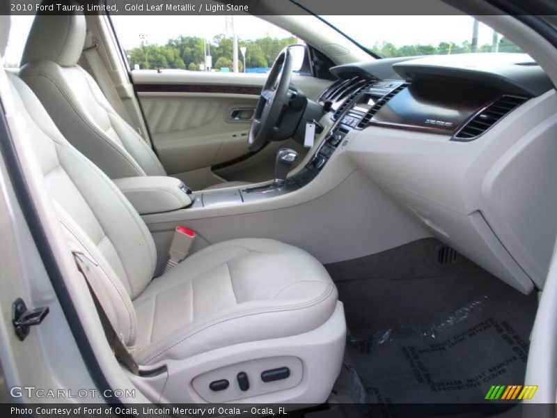 Gold Leaf Metallic / Light Stone 2010 Ford Taurus Limited