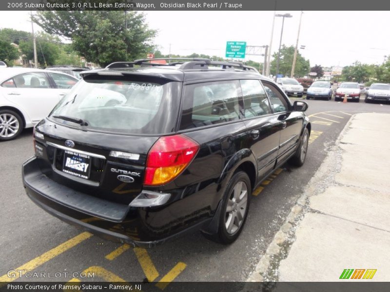 Obsidian Black Pearl / Taupe 2006 Subaru Outback 3.0 R L.L.Bean Edition Wagon