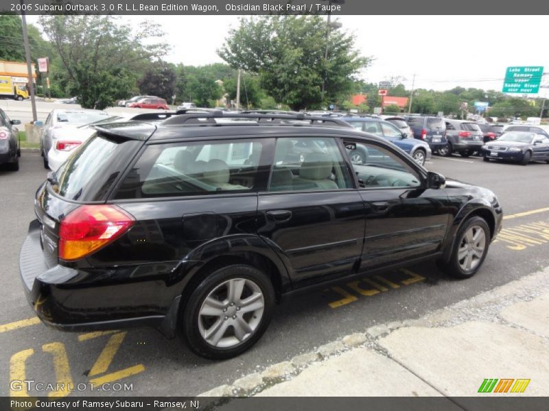 Obsidian Black Pearl / Taupe 2006 Subaru Outback 3.0 R L.L.Bean Edition Wagon