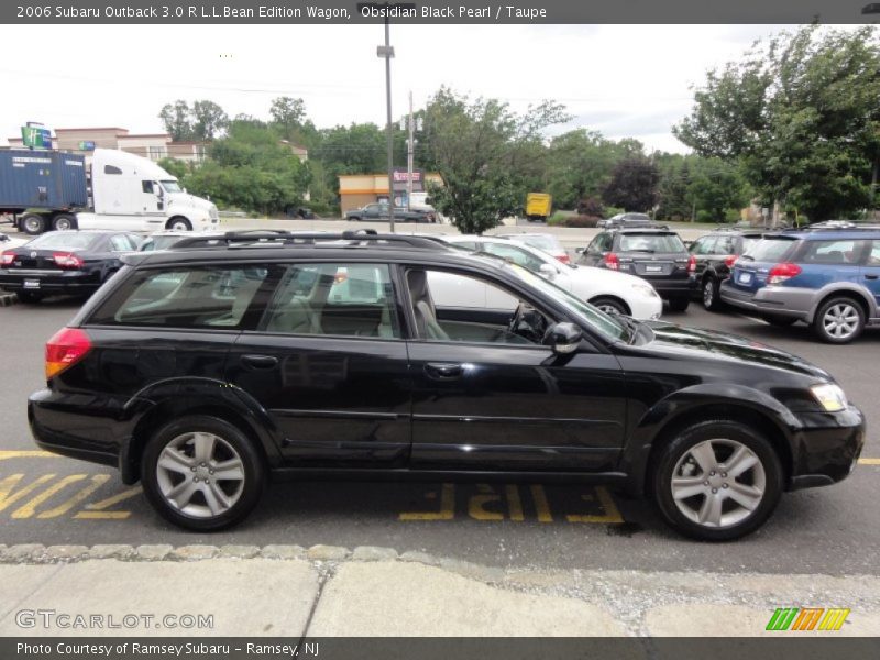 Obsidian Black Pearl / Taupe 2006 Subaru Outback 3.0 R L.L.Bean Edition Wagon