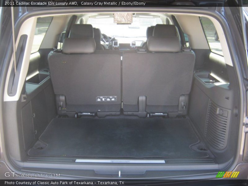 Galaxy Gray Metallic / Ebony/Ebony 2011 Cadillac Escalade ESV Luxury AWD
