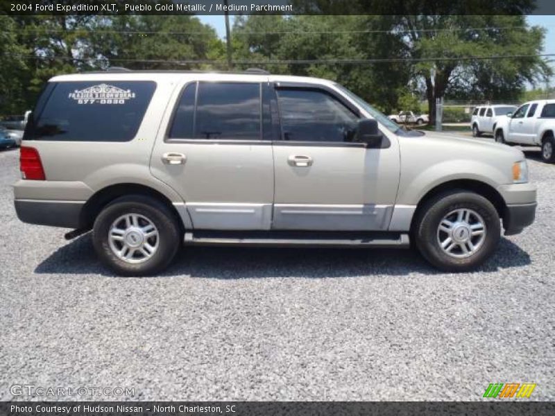 Pueblo Gold Metallic / Medium Parchment 2004 Ford Expedition XLT