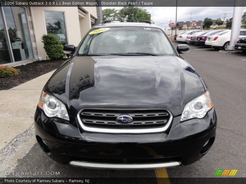 Obsidian Black Pearl / Taupe 2006 Subaru Outback 3.0 R L.L.Bean Edition Wagon