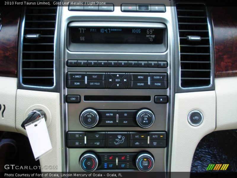 Gold Leaf Metallic / Light Stone 2010 Ford Taurus Limited