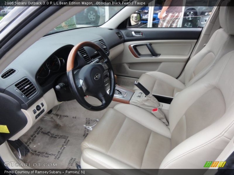  2006 Outback 3.0 R L.L.Bean Edition Wagon Taupe Interior
