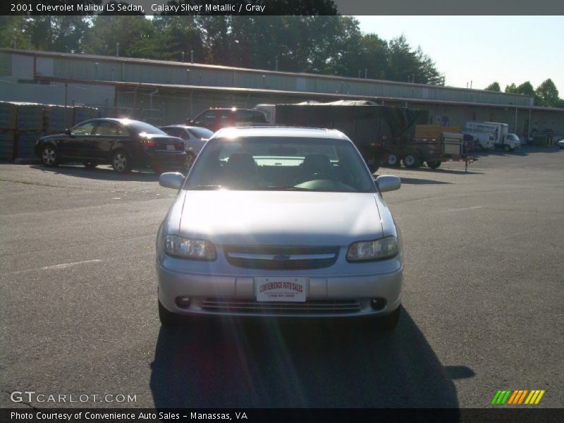 Galaxy Silver Metallic / Gray 2001 Chevrolet Malibu LS Sedan