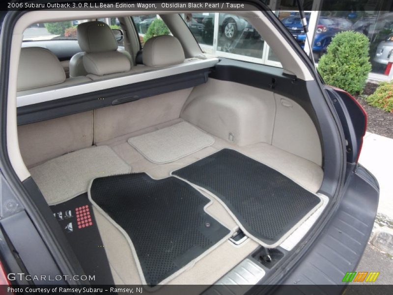 Obsidian Black Pearl / Taupe 2006 Subaru Outback 3.0 R L.L.Bean Edition Wagon