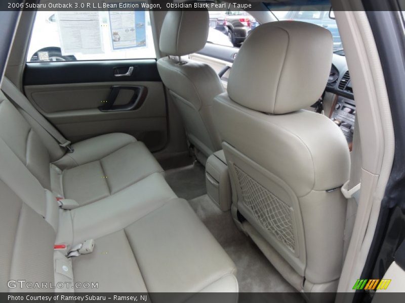 Obsidian Black Pearl / Taupe 2006 Subaru Outback 3.0 R L.L.Bean Edition Wagon