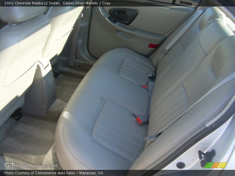 Galaxy Silver Metallic / Gray 2001 Chevrolet Malibu LS Sedan