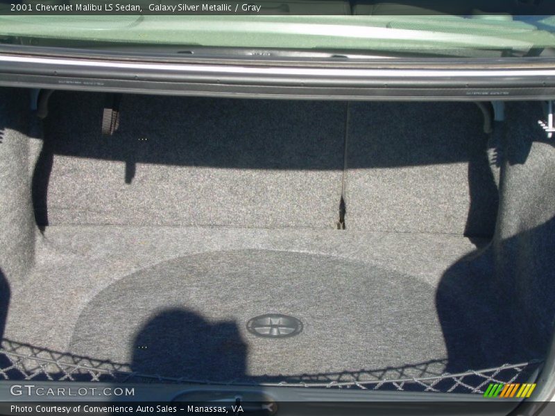 Galaxy Silver Metallic / Gray 2001 Chevrolet Malibu LS Sedan