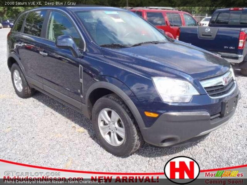 Deep Blue / Gray 2008 Saturn VUE XE