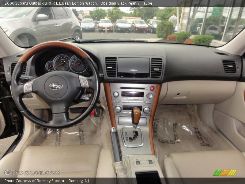 Dashboard of 2006 Outback 3.0 R L.L.Bean Edition Wagon