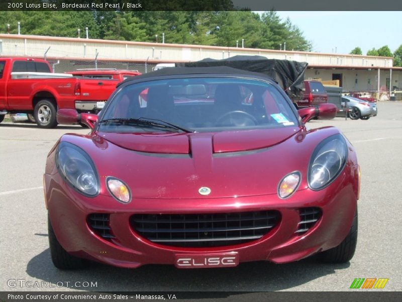 Bordeaux Red Pearl / Black 2005 Lotus Elise