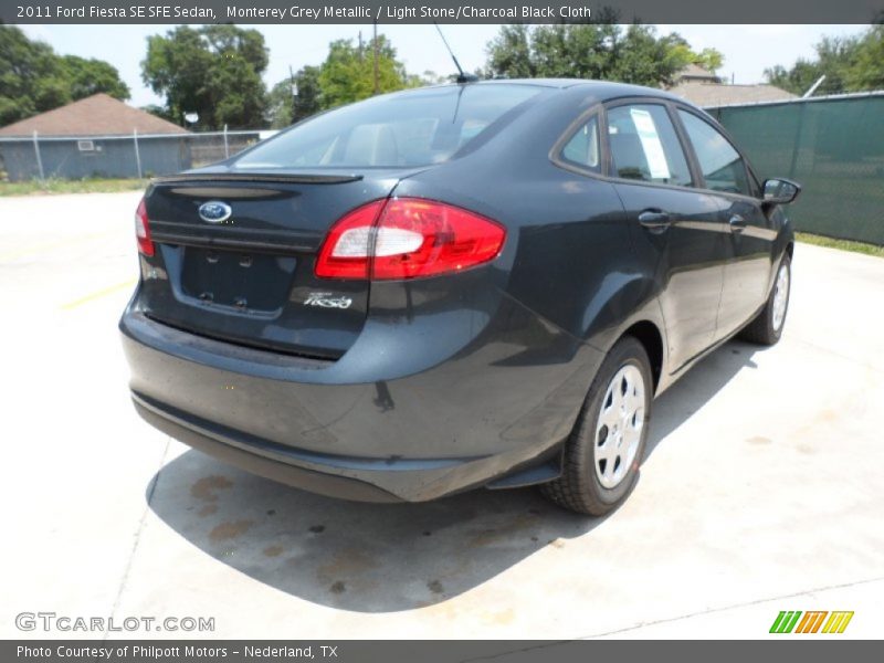  2011 Fiesta SE SFE Sedan Monterey Grey Metallic