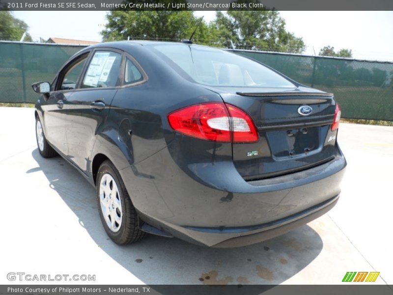  2011 Fiesta SE SFE Sedan Monterey Grey Metallic