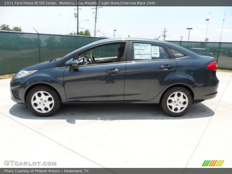  2011 Fiesta SE SFE Sedan Monterey Grey Metallic