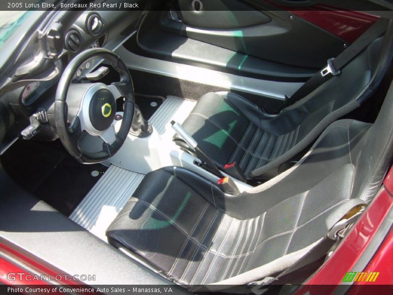  2005 Elise  Black Interior