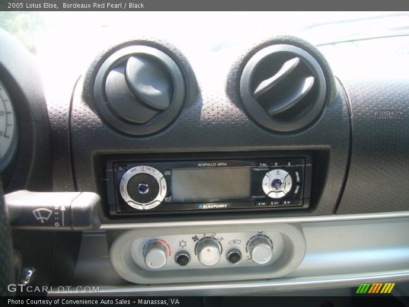 Controls of 2005 Elise 