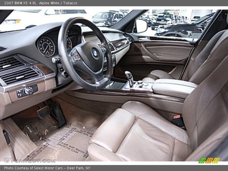  2007 X5 4.8i Tobacco Interior