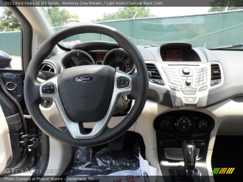 Dashboard of 2011 Fiesta SE SFE Sedan