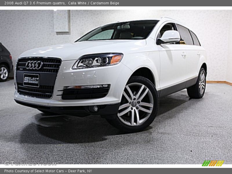 Calla White / Cardamom Beige 2008 Audi Q7 3.6 Premium quattro