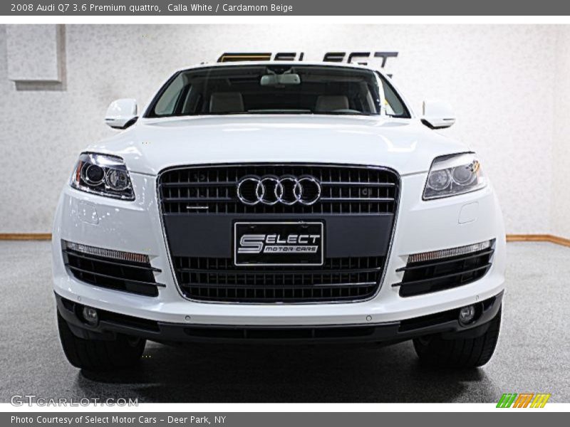 Calla White / Cardamom Beige 2008 Audi Q7 3.6 Premium quattro