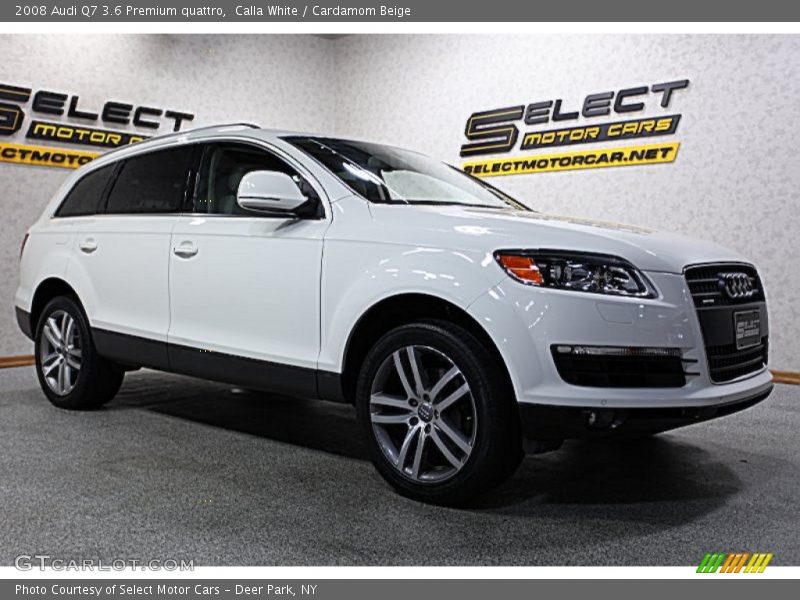Calla White / Cardamom Beige 2008 Audi Q7 3.6 Premium quattro