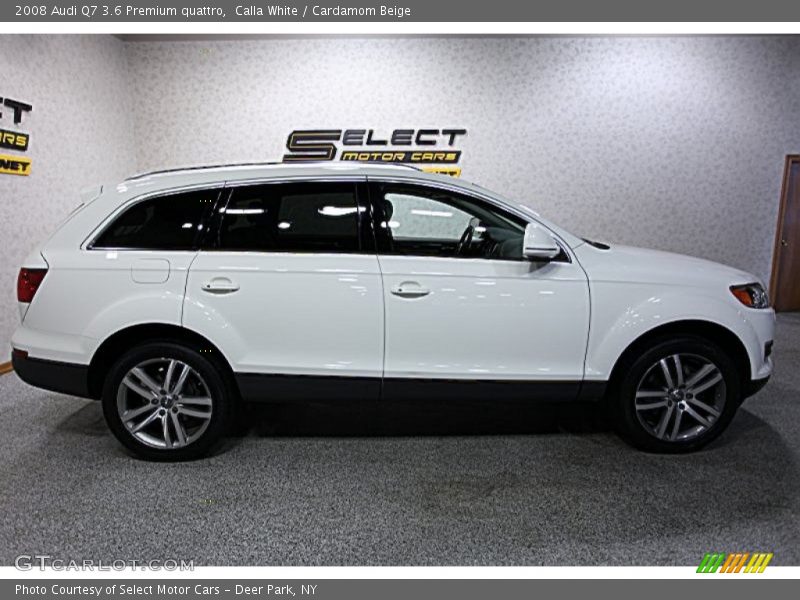 Calla White / Cardamom Beige 2008 Audi Q7 3.6 Premium quattro