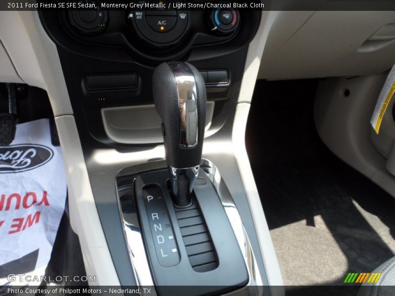  2011 Fiesta SE SFE Sedan 6 Speed PowerShift Automatic Shifter