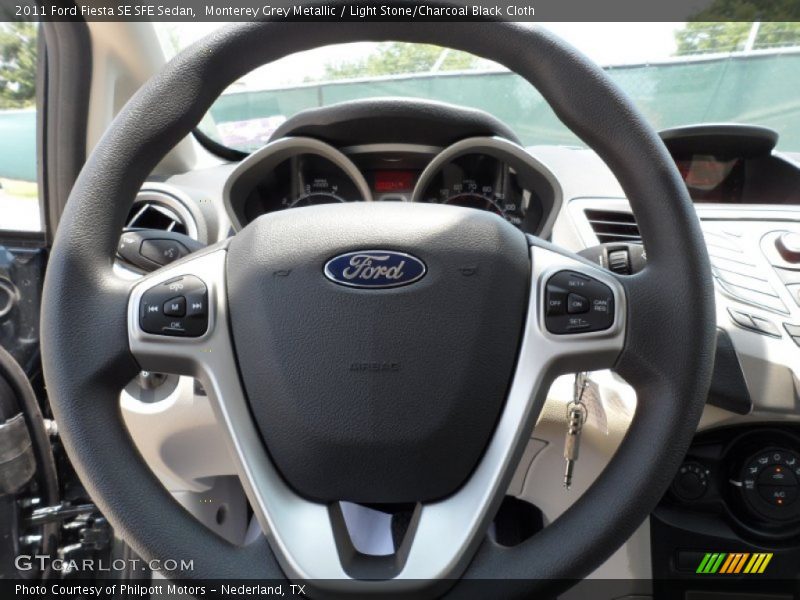  2011 Fiesta SE SFE Sedan Steering Wheel