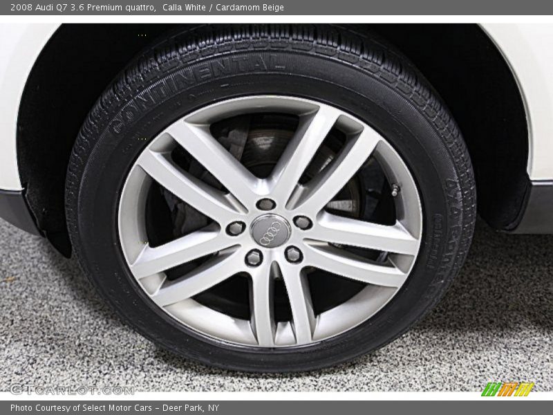 Calla White / Cardamom Beige 2008 Audi Q7 3.6 Premium quattro