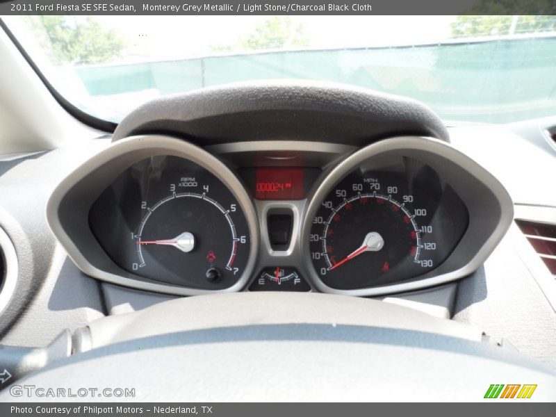  2011 Fiesta SE SFE Sedan SE SFE Sedan Gauges
