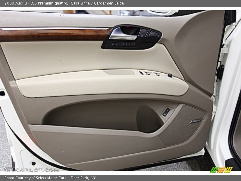 Calla White / Cardamom Beige 2008 Audi Q7 3.6 Premium quattro