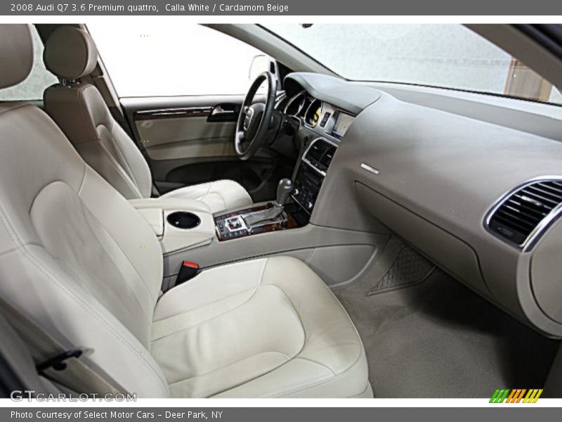 Calla White / Cardamom Beige 2008 Audi Q7 3.6 Premium quattro
