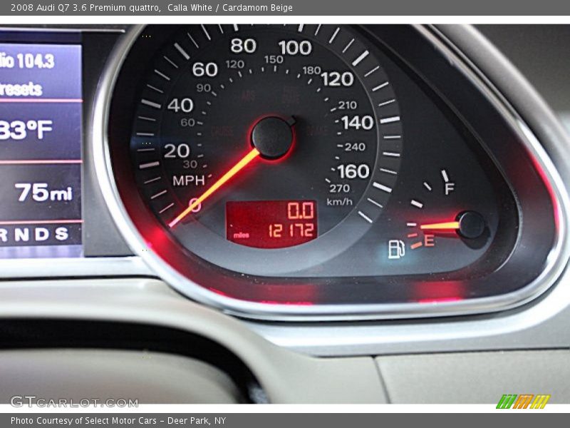 Calla White / Cardamom Beige 2008 Audi Q7 3.6 Premium quattro